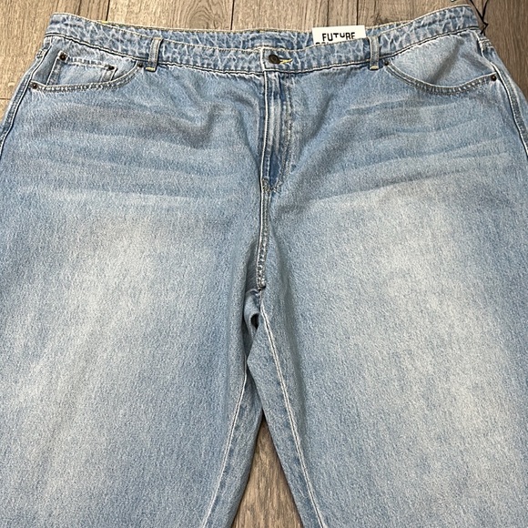 Future Collective mid rise straight leg size 22 new with tags - Picture 2 of 5